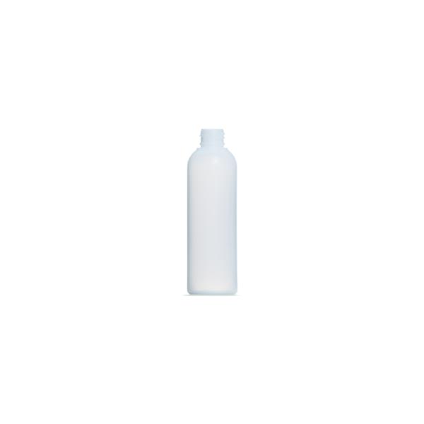 100ml Natural HDPE Tall Boston Round Bottle, 20/410 Neck